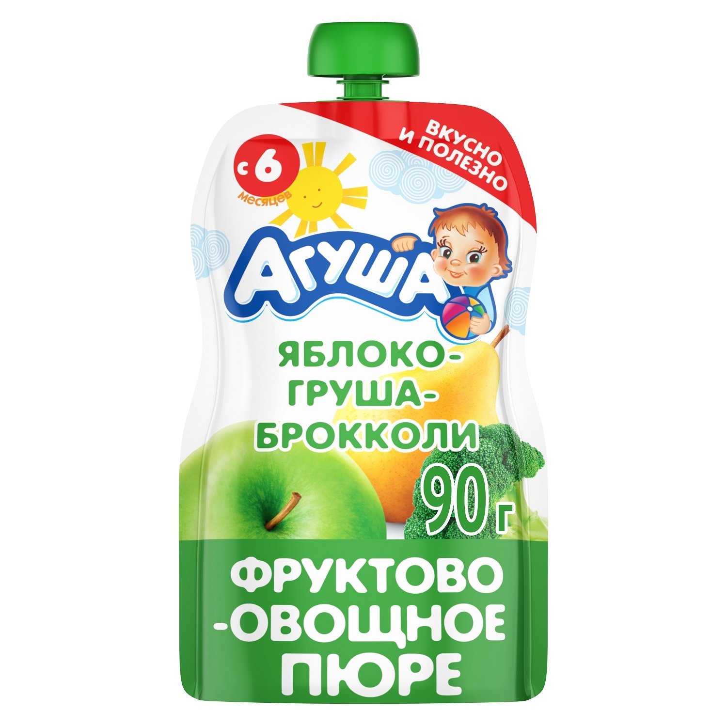 Пюре Агуша Яблоко 90 гр