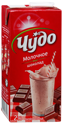 Коктейль молочный Чудо Шоколад 960 мл