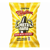 Семечки МАРТИН "Мега Папа" отборные полосатые 200 г
