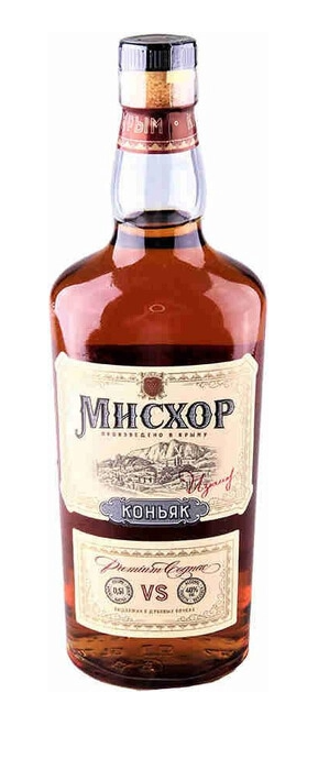 Коньяк трехлетний "Мисхор ВС"
