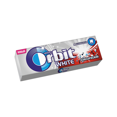 Жевательная резинка ORBIT White классический 13.6 г