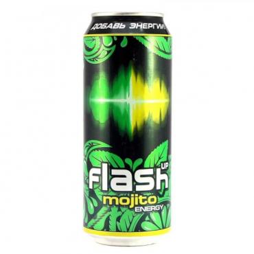 Напиток энергетический FLASH UP ENERGY "Мятный лайм" газированный 450 мл