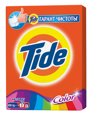 Стиральный Порошок Тайд автомат Колор 450 гр