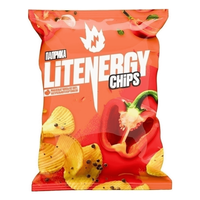 Чипсы LIT ENERGY паприка 120 г