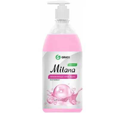 Крем-мыло жидкое GRASS "Milana" fruit bubbles 1 л