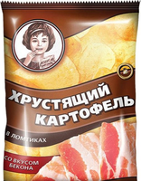 Чипсы ХРУСТЯЩИЙ КАРТОФЕЛЬ бекон 70 г