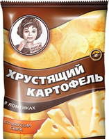 Чипсы ХРУСТЯЩИЙ КАРТОФЕЛЬ сыр 70 г