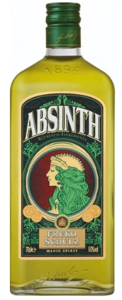 Настойка горькая "Fruko Schulz Absinth" 60% 0.7 л.