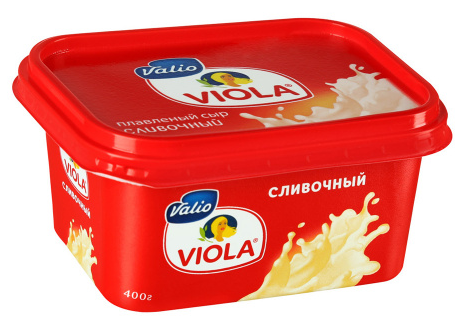 Сыр VIOLA плавленый сливочный 400 г 50%