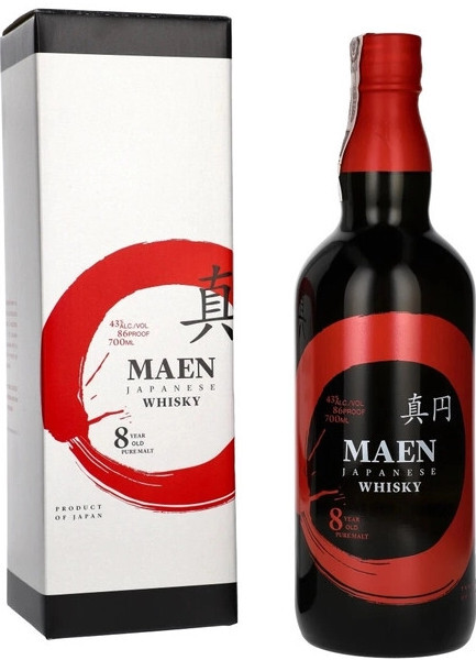 Виски "Maen" Japanese Whisky 8 Year Old, gift box, 0.7 л