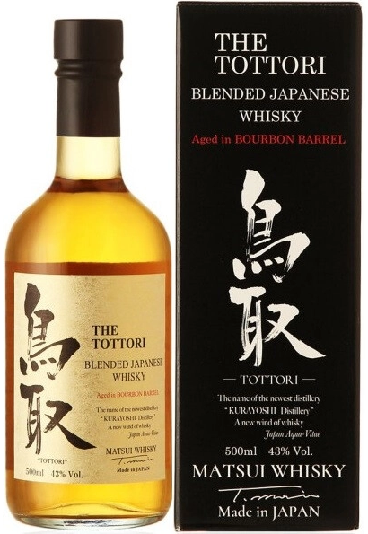 Виски "The Tottori" Bourbon Barrel, gift box, 0.5 л