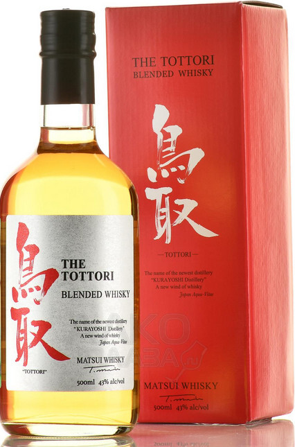 Виски "The Tottori" Blended, gift box, 0.5 л