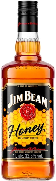 Виски "Jim Beam" Honey (32,5%), Spain,  1 л