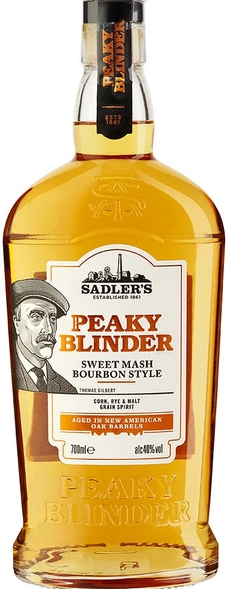 Виски Sadler's, "Peaky Blinder" Sweet Mash Bourbon Style, 0.7 л