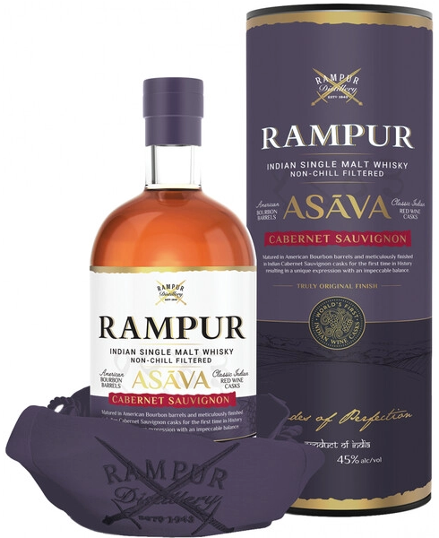 Виски "Rampur" Asava, in tube, 0.7 л