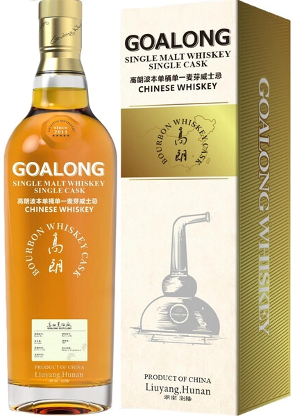 Виски "Goalong" Chinese Bourbon Whiskey Cask, gift box, 0.7 л