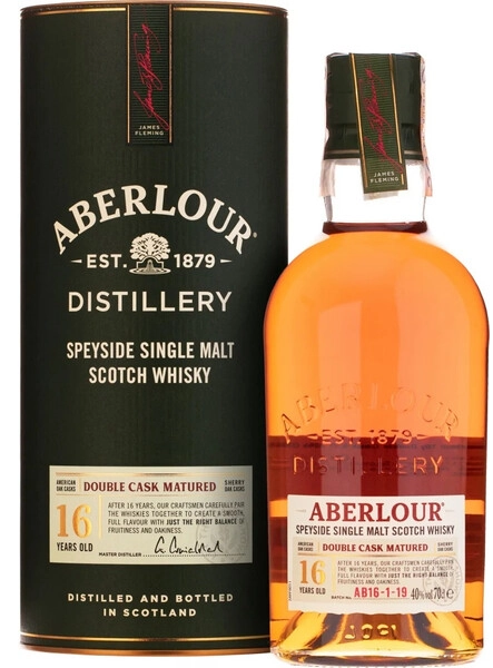 Виски "Aberlour" 16 Years Old Double Cask, in tube, 0.7 л