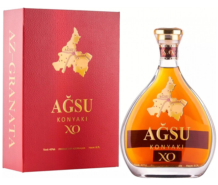 Коньяк Az-Granata, "Agsu" XO 15 Years Old, gift box, 0.7 л