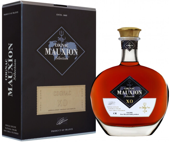 Коньяк "Mauxion Selection" XO, in decanter & gift box, 0.7 л