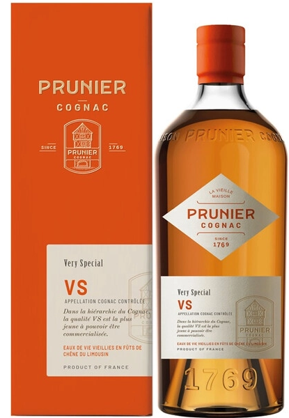 Коньяк "Prunier" VS, gift box, 0.7 л