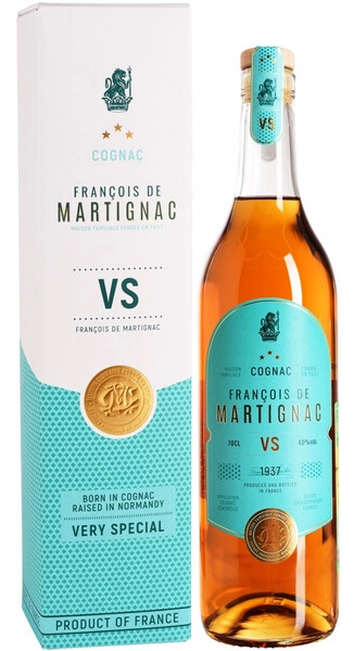 Коньяк "Francois de Martignac" VS, gift box, 0.7 л