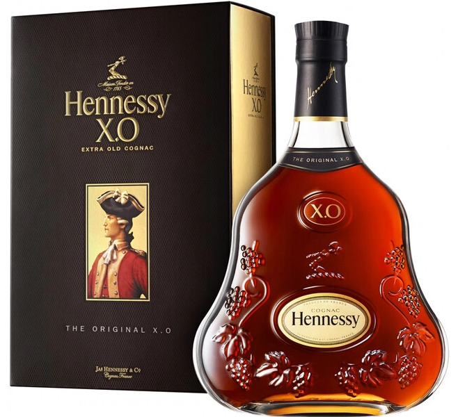 Коньяк "Hennessy" X.O., with gift box, 0.7 л