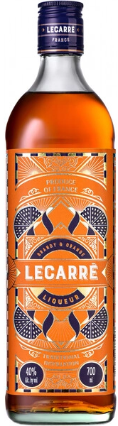 Бренди "Lecarre" Brandy & Orange Liqueur,  0.7 л