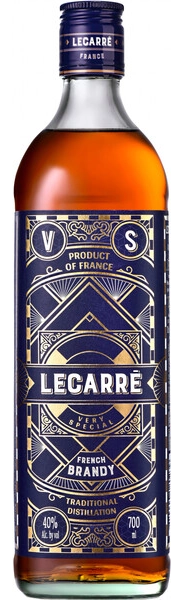 Бренди "Lecarre" VS, 0.7 л