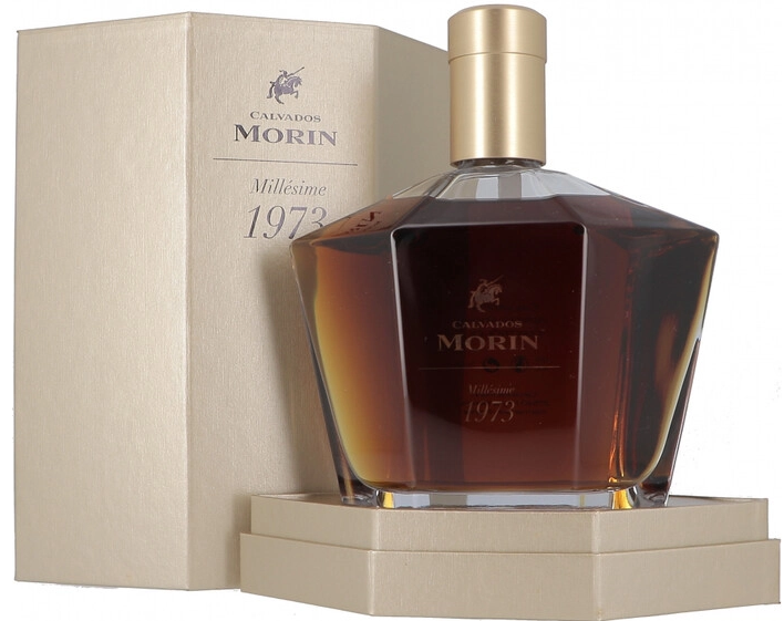 Кальвадос Calvados Morin, Millesime 1973, Calvados AOC, gift box, 0.7 л