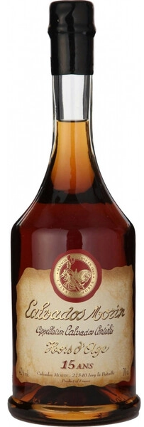Кальвадос Calvados Morin, Hors d'Age 15 Ans, Calvados AOC,  0.7 л