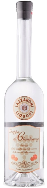 Граппа Lazzaroni, Grappa di Chardonnay, 0.5 л