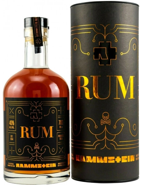 Ром "Rammstein" 12 Years Old, in tube, 0.7 л