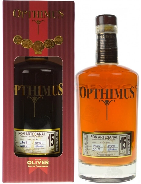 Ром "Opthimus" 15 Anos, gift box, 0.7 л