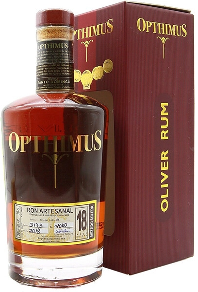 Ром "Opthimus" 18 Anos, gift box, 0.7 л