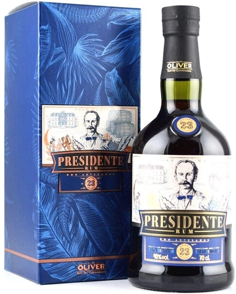 Ром "Presidente" 23 Anos, gift box, 0.7 л
