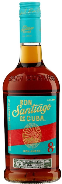 Ром Santiago de Cuba, Anejo 8 Anos, 0.7 л