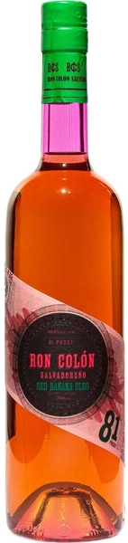 Ром "Ron Colon" Salvadoreno Red Banana 81 Proof, 0.7 л