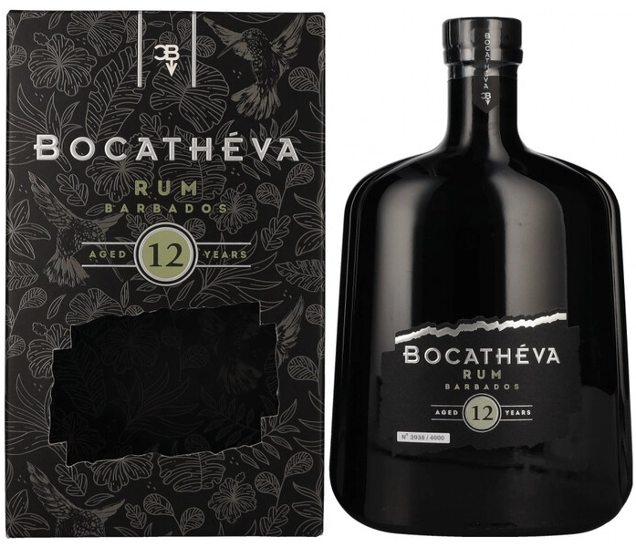 Ром "Bocatheva" 12 Years Old, gift box, 0.7 л