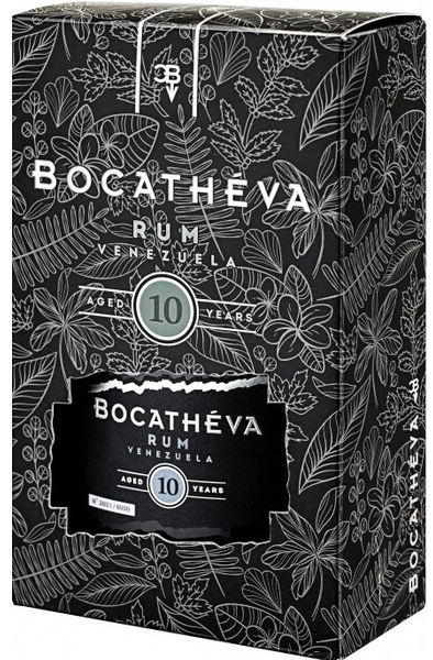 Ром "Bocatheva" Venezuela 10 Years Old, gift box, 0.7 л