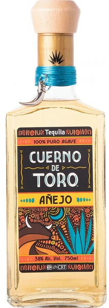 Текила "Cuerno de Toro" Anejo, 0.75 л