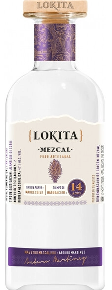 Мескаль "Lokita" Mezcal Madrecuixe 14 Anos, 0.7 л