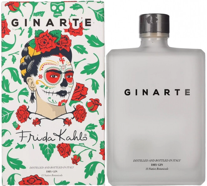 Джин "Ginarte" Frida Kahlo, gift box "The Life of an Icon", 0.7 л