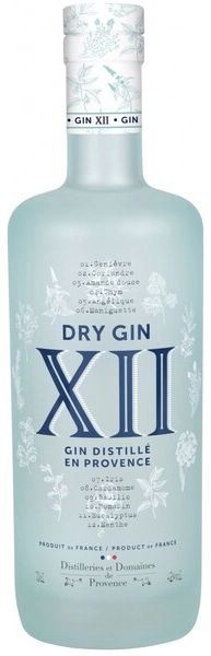 Джин "XII" Dry Gin, 0.7 л