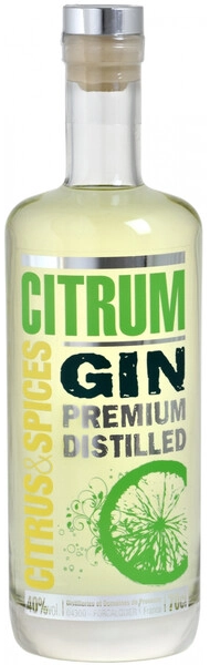 Джин "Citrum" Premium Gin, 0.7 л