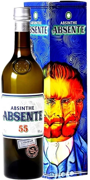 Абсент Absente 55, gift box, 0.7 л