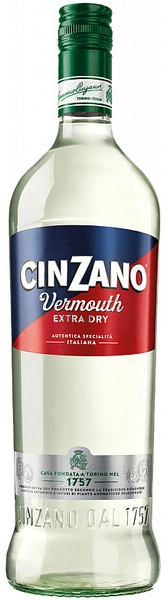 Вермут "Cinzano" Extra Dry, 1 л