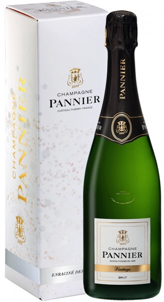 Шампанское Champagne Pannier, Vintage Brut, Champagne AOC, 2015, gift box