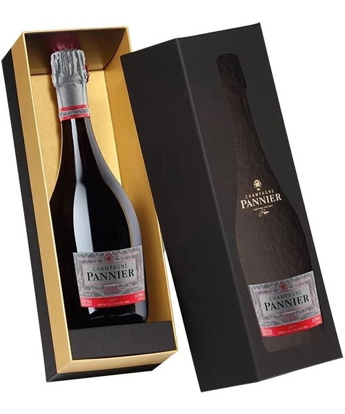 Шампанское Champagne Pannier, "Rubis Velours" Brut, gift box