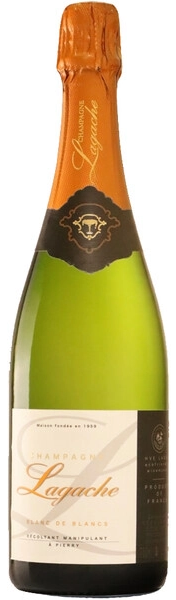 Шампанское Champagne Lagache, Blanc de Blancs Brut Reserve