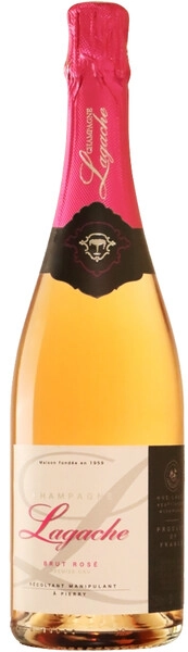 Шампанское Champagne Lagache, Brut Rose Premier Cru